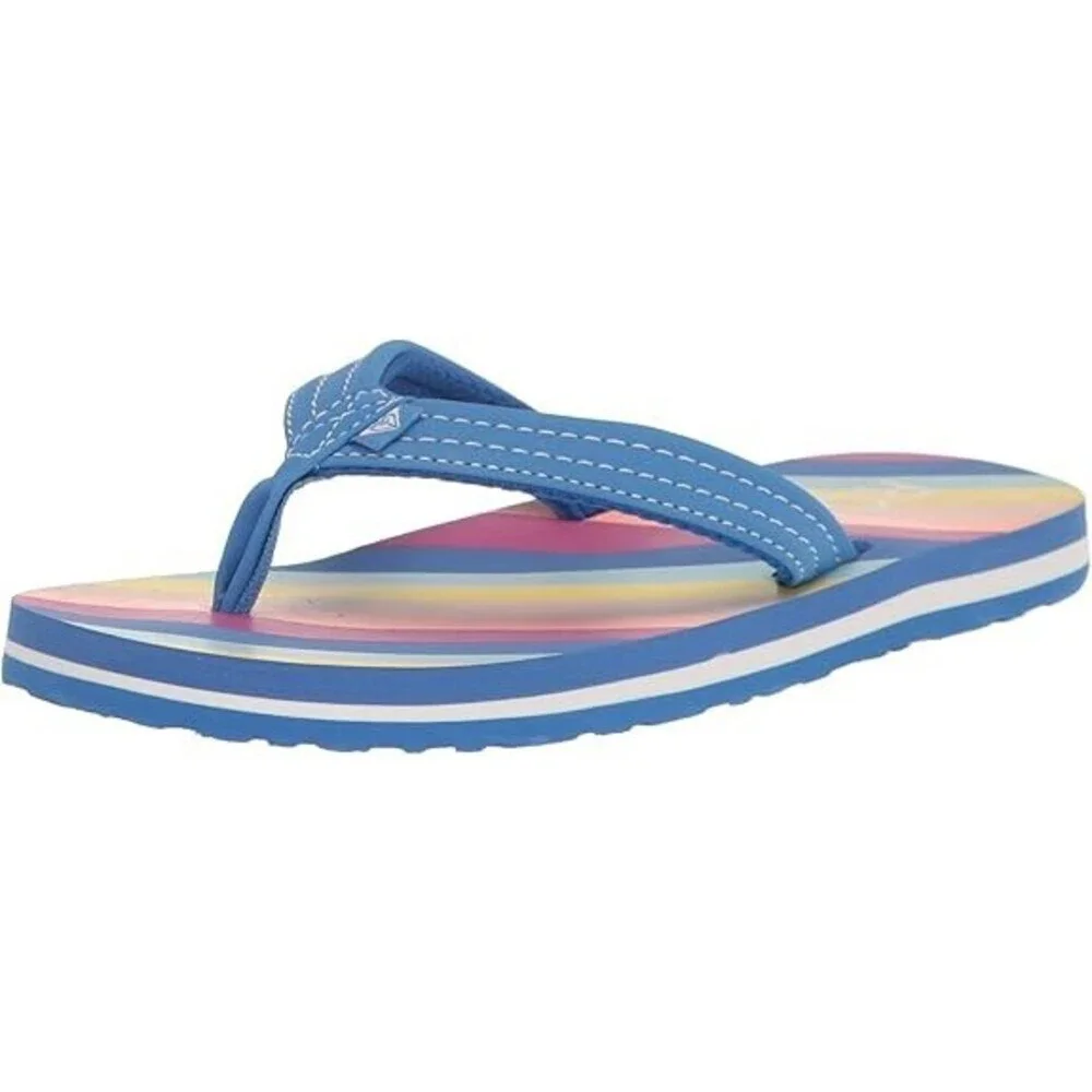 Roxy Vista Loreto ARGL100309-4BD Sandal Kids US 11 Blue Depths Flip Flop JOBB724